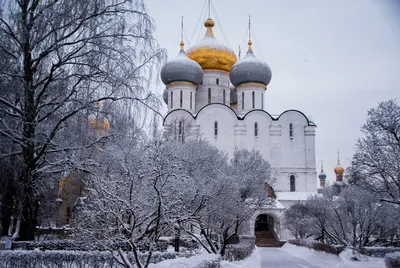 Изысканные зимние моменты: Церковь в ледяном свете