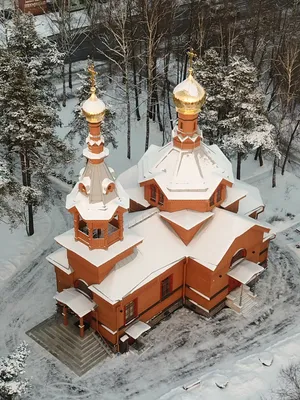 Зимний фотоэкспресс: Церковь в разнообразных размерах
