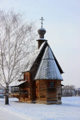 Фотография Церкви: Зимний пейзаж вокруг