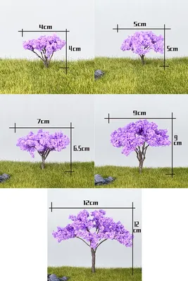 Рисунок цветочного дерева в формате png