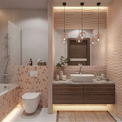 Новые идеи для цветового решения ванной комнаты
