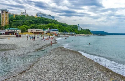 Фотографии пляжа в Туапсе - скачать в хорошем качестве