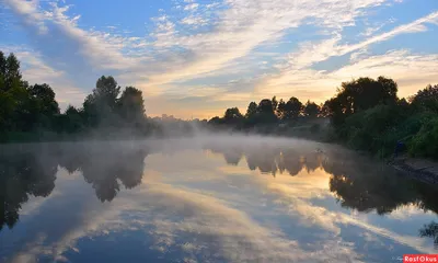 Туман над рекой: фото в хорошем качестве