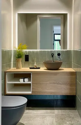 Тумбочки для ванной комнаты: практичные решения для хранения на фото