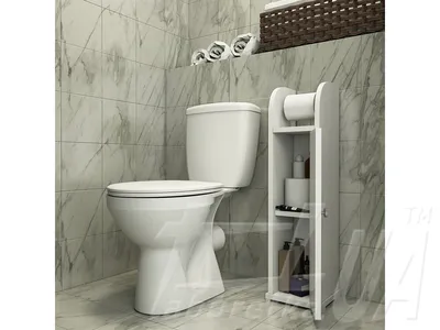 Тумбочки для ванной комнаты: практичные решения для хранения на фото