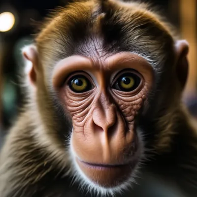 Тупая обезьяна фотографии