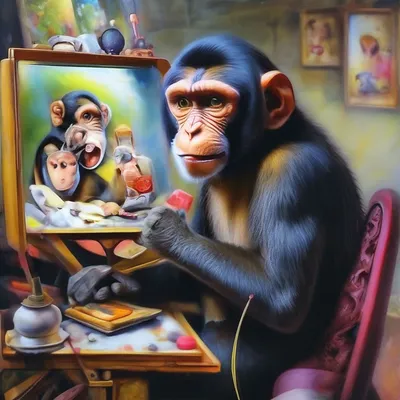 Картинки обезьян в 4K: бесплатно скачивайте в разных форматах