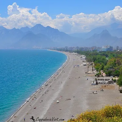 Пляжи Турции: новые фото в 4K разрешении