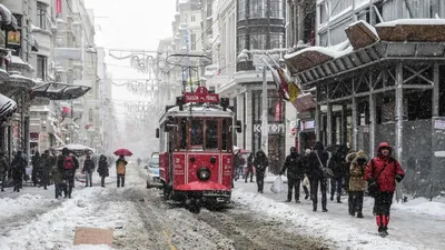 Исключительные кадры: Зимние моменты в Турции