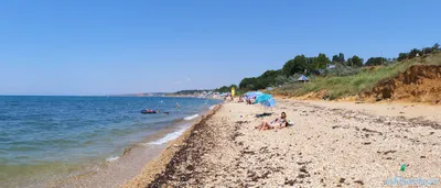 Учкуевка пляж: где сливаются небо и море