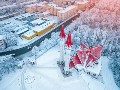 Уфа в зимнем великолепии: Фотографии и пейзажи