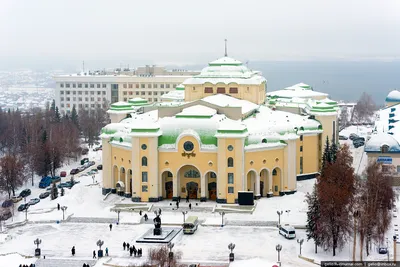Зимние зарисовки города: Уфа на фотографиях