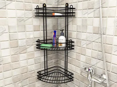 Фото угловой полки в ванную: создайте уютный уголок в своей ванной комнате
