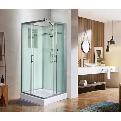 Угловые душевые кабины с ванной: современные тенденции в дизайне ванной