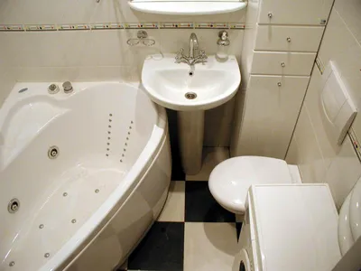Фото угловых раковин в ванной комнате - лучшее качество