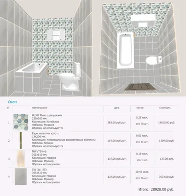 Фото укладки плитки в ванной в формате Full HD