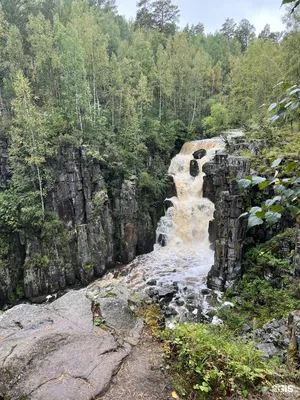 Уковский водопад в HD качестве для ios