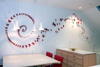 Бабочки на стенах: подарок природы в Вашем доме