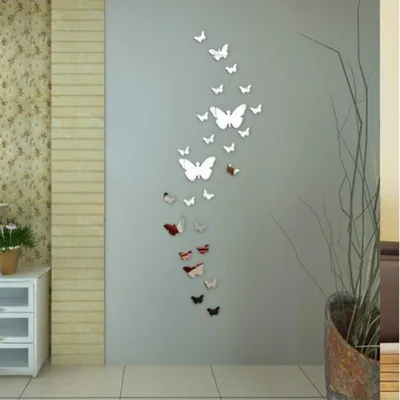 Бабочки на стенах: объединение эстетики и природы в вашем доме