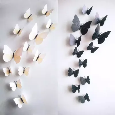 Фото бабочек на стенах: создайте свое личное природное убежище