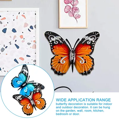 Украшение стен бабочками: фото, отражающее нежность и красоту