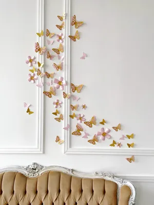 Картинка бабочек на стенах: природное волшебство в ваших руках