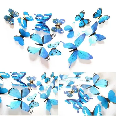 Фото украшения стен бабочками: повсюду необыкновенная красота