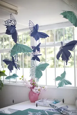 Изображение бабочек на стенах: природа, окружающая вас, теперь в ваших глазах