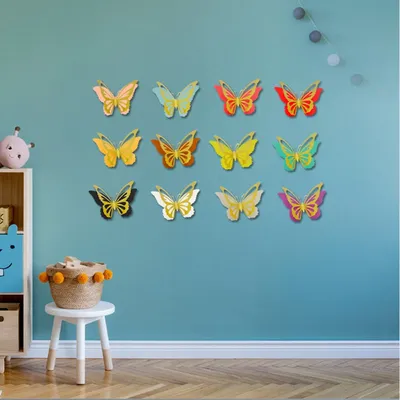 Фотография бабочек на стенах: украсьте свое пространство природным очарованием
