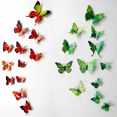 Украшение стен бабочками: фото, передающее эмоции и волнение