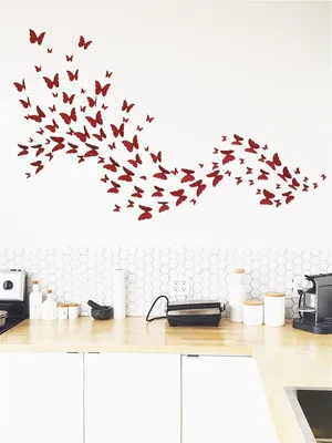 Фото украшения стен бабочками: сотворите гармонию в своей жилищной среде