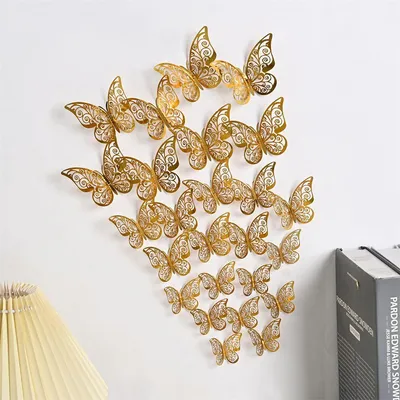 Украшение стен бабочками: фото, погружающее вас в мир творчества и романтики