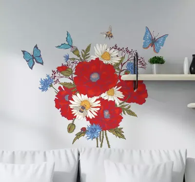 Изображение бабочек на стенах: воплотите свой стиль в интерьере