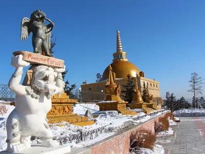 Зимняя красота Улан-Удэ: фотографии для скачивания