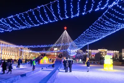 Улан-Удэ в белоснежном наряде: фотографии для скачивания