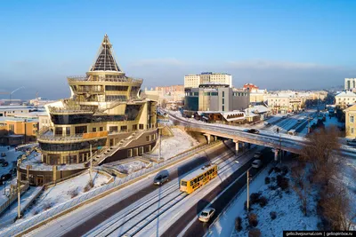 Фотоальбом зимнего города: выберите формат и размер изображения
