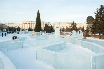 Улан-Удэ в белой красе зимы: выберите изображение по вашему вкусу