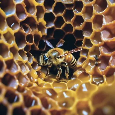 Улей с пчелами: скачать картинку в HD качестве
