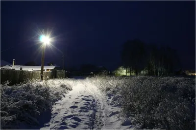 Зимняя ночь на улицах: Фотографии мистической атмосферы в PNG