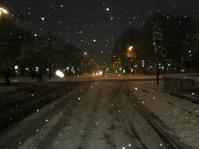 Зимние ночи на улицах: Фото мерцающих фонарей