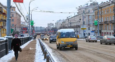 Улицы зимой: Картинки с заснеженными аллеями