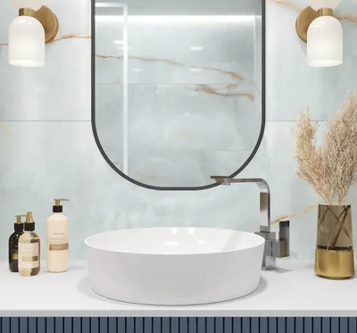 Умывальники в ванной комнате: фото идеи для современного минимализма