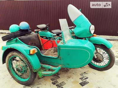 Фото Урал мотоцикла с боковой подсветкой
