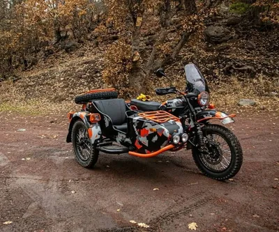 Фото Урал мотоцикла с мощным двигателем