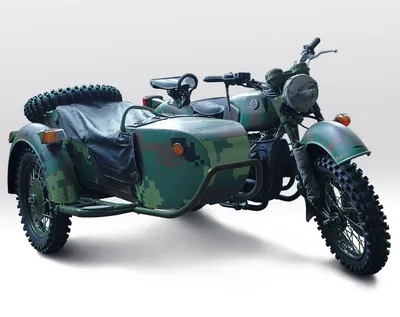 Изображение Урал мотоцикла для путешествий по бездорожью