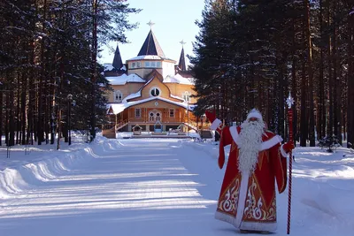 Фото усадьбы деда мороза в кузьминках - размер: маленький, формат: JPG