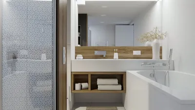 Узкая длинная ванная комната: стильные решения для небольшого пространства