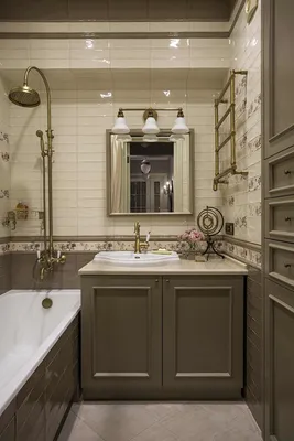 Узкая длинная ванная комната: оптимальное использование пространства