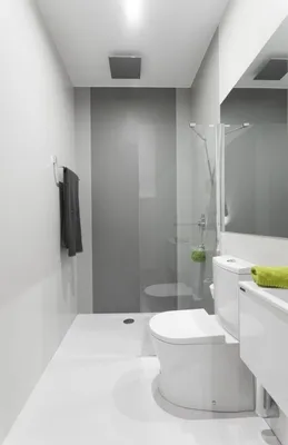 Узкая длинная ванная комната: практичные решения для оптимизации пространства
