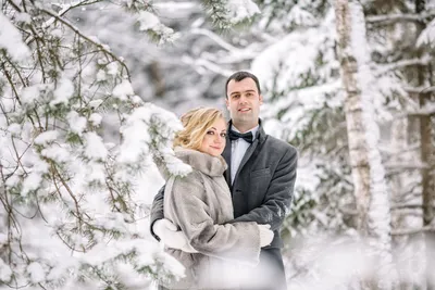 Элегантные свадебные моменты зимой: различные форматы и размеры изображений